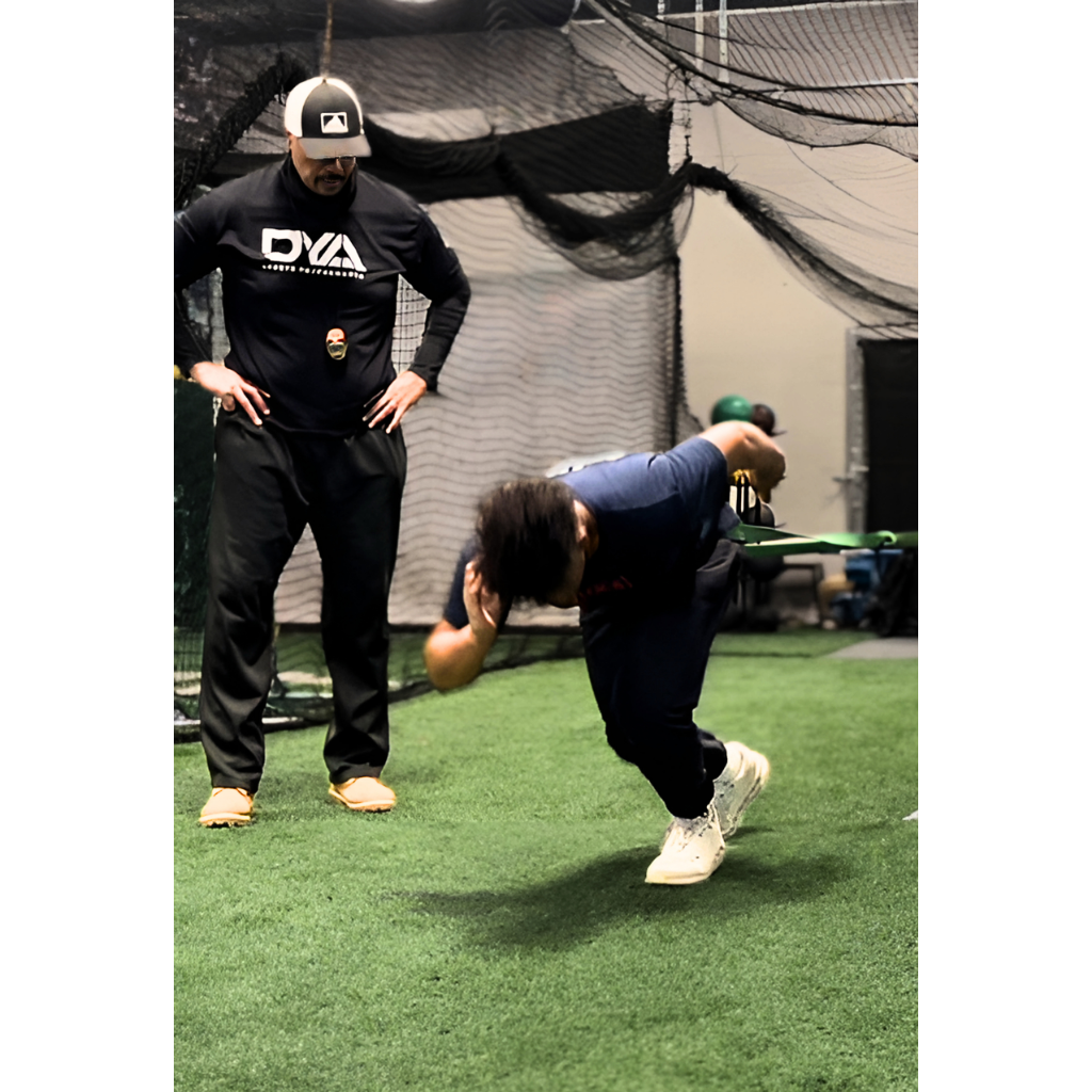 young athlete running