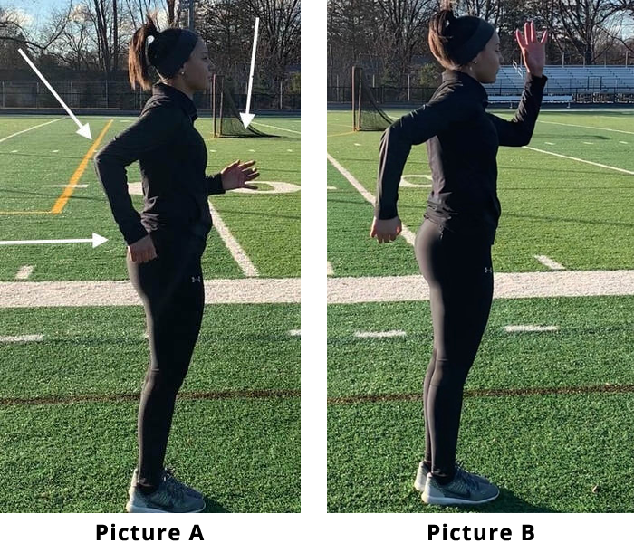 arm motion example correct vs incorrect